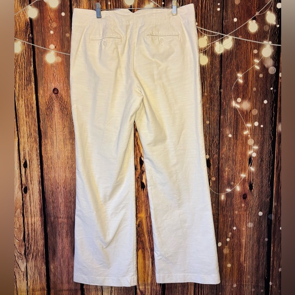 ALFRED SUNG White Textured Pants - Picture 5 of 8